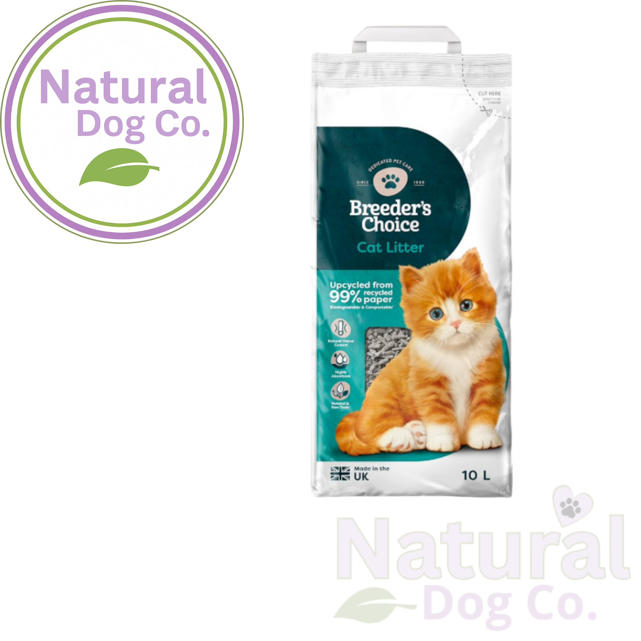 Antibacterial Cat Litter - 8ltr