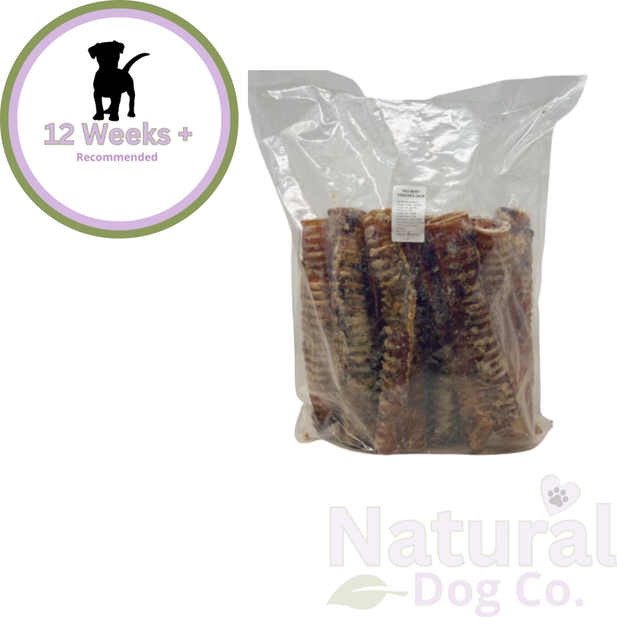 1kg Beef Trachea 30cm