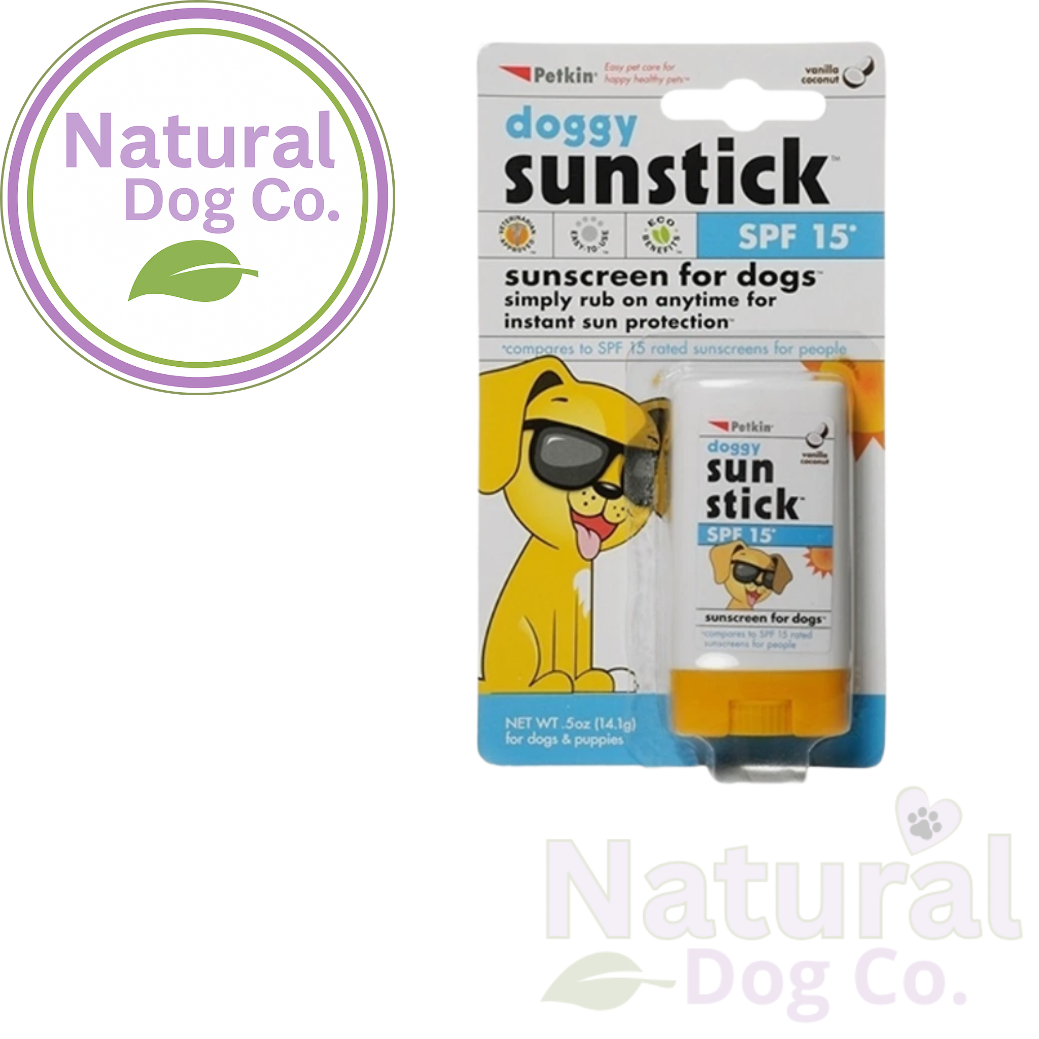 Petkin Sunscreen Stick - SPF 15
