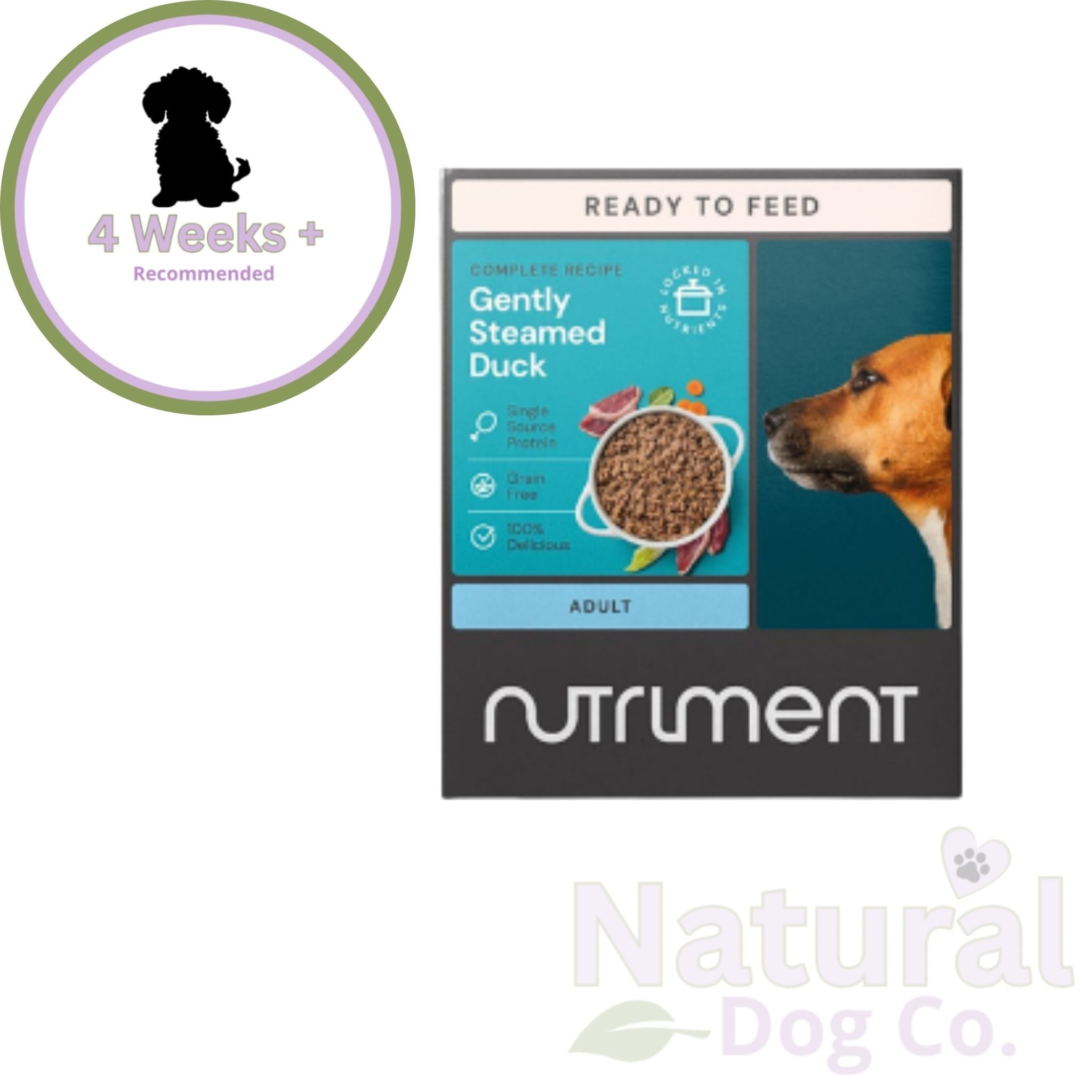 Nutriment Gently Steamed Duck Ready Meal