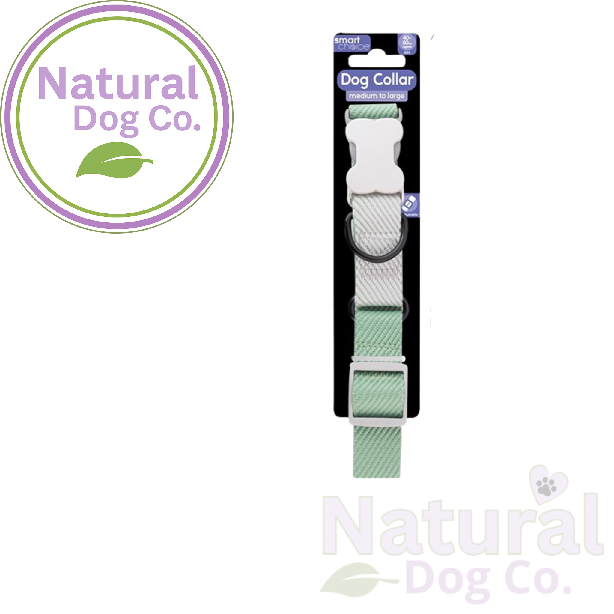 Dual Colour Dog Collar - Medium/Large