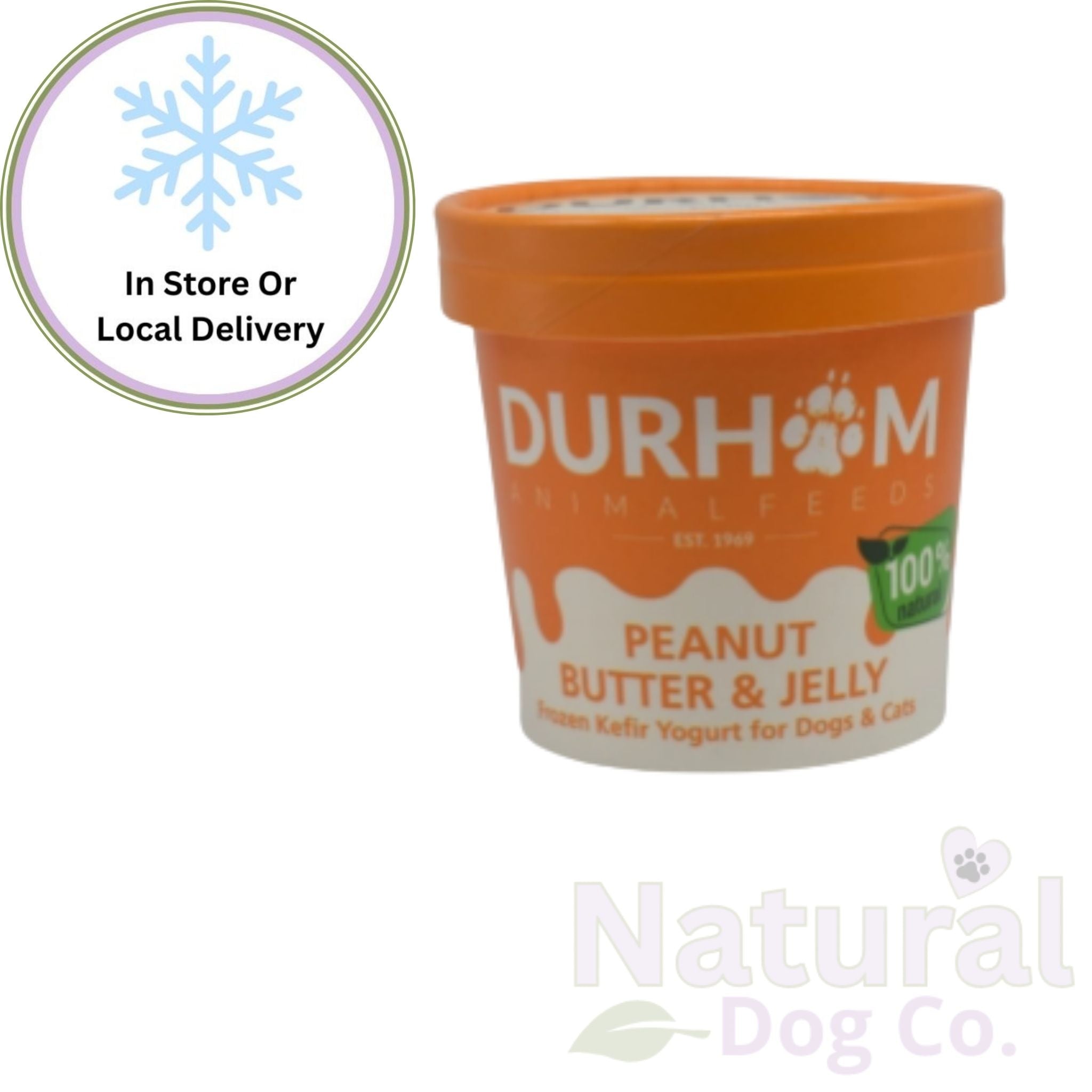 Durham Peanut Butter & Jelly Kefir Yoghurt Ice Cream