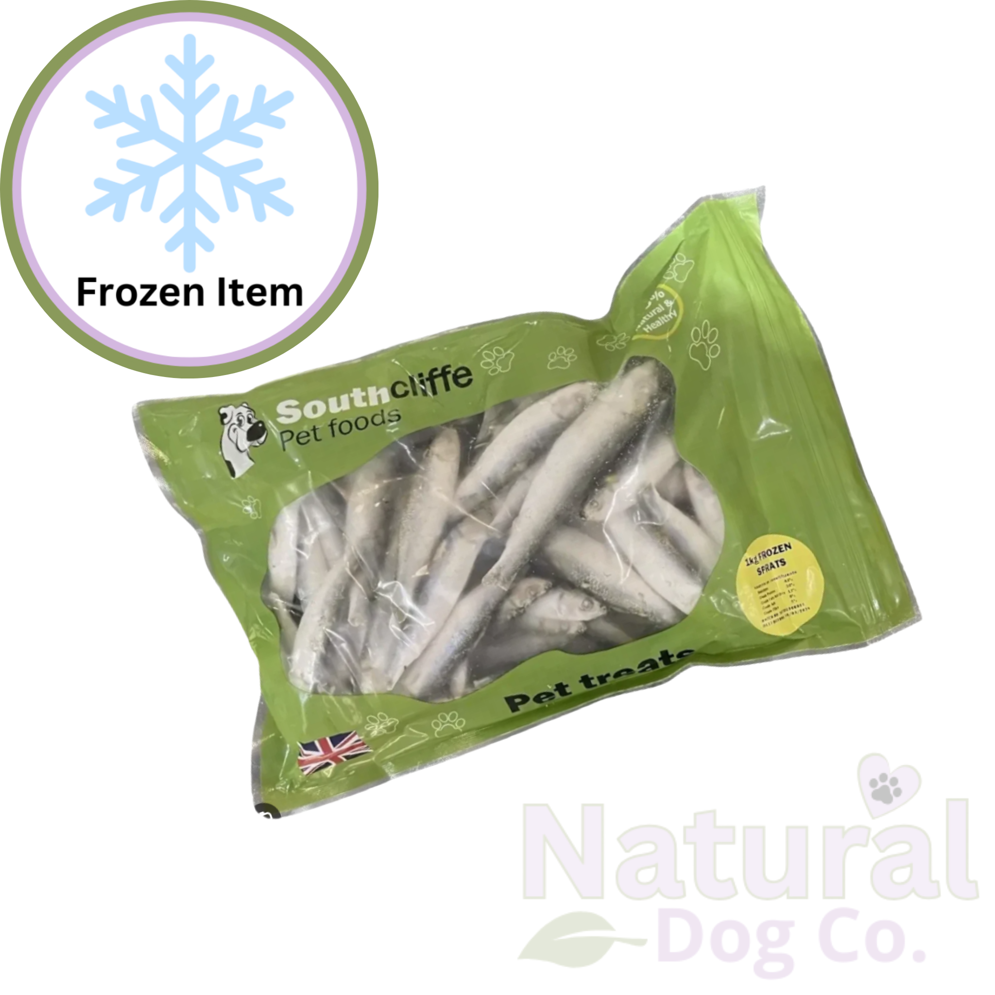 Southcliffe Raw Whole Sprats 1Kg
