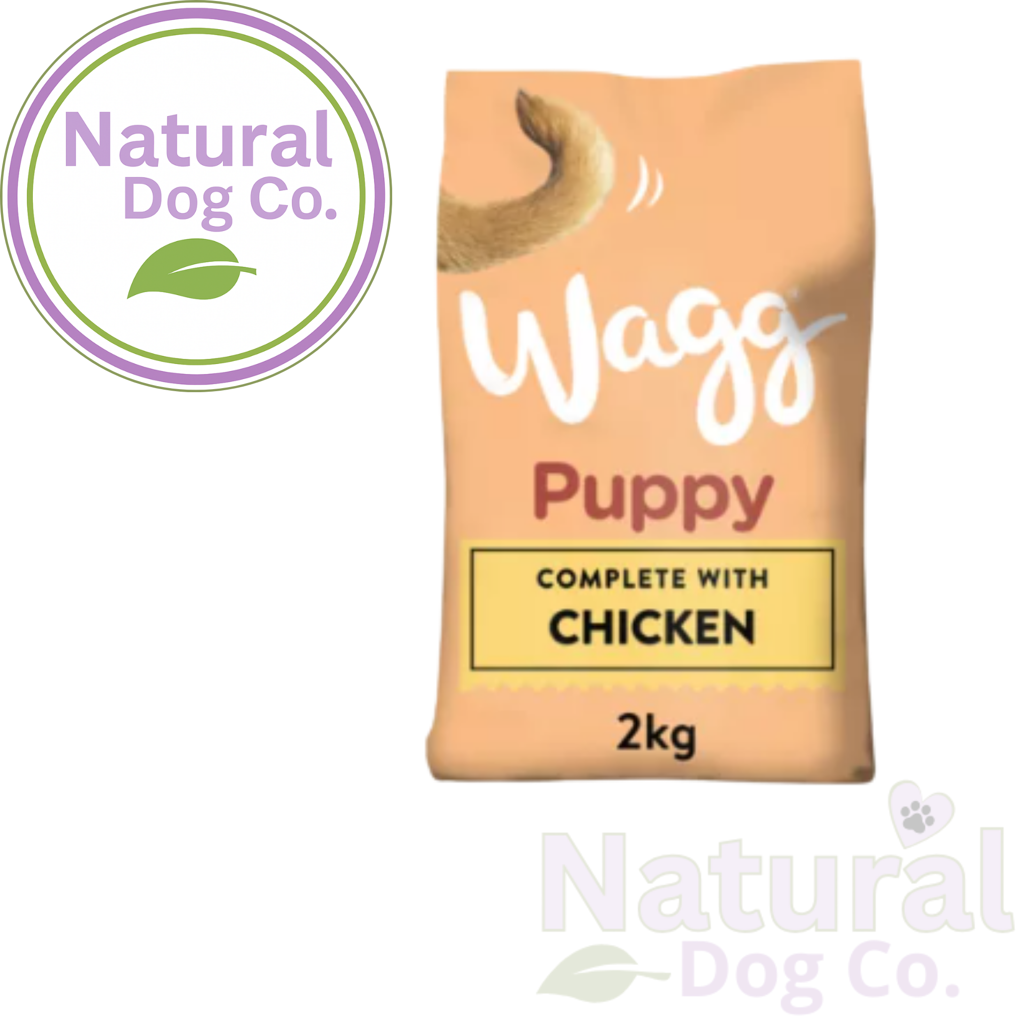 Wagg Puppy Dry Food 2kg - Chicken