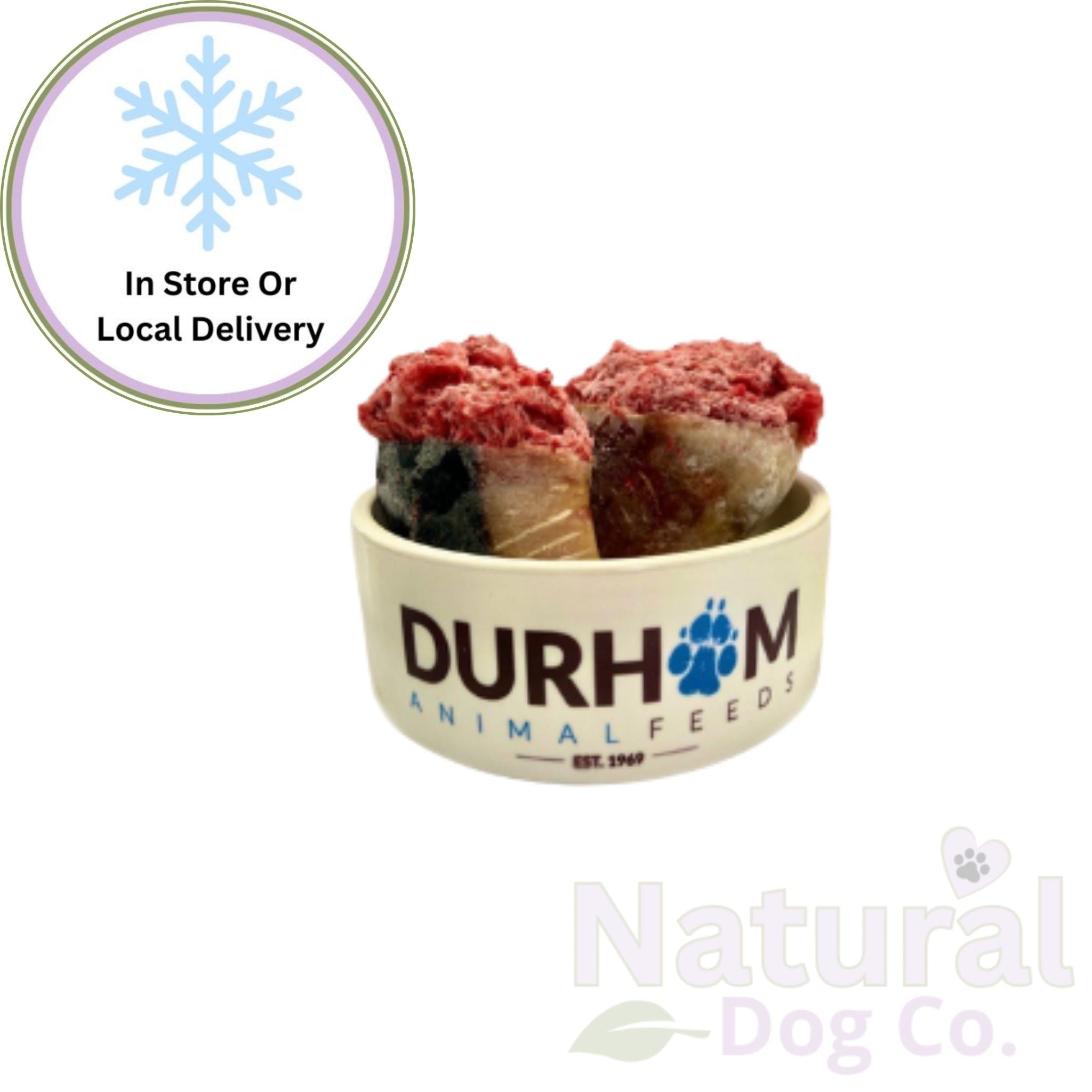 Durham Raw Lamb Mince filled Hoof