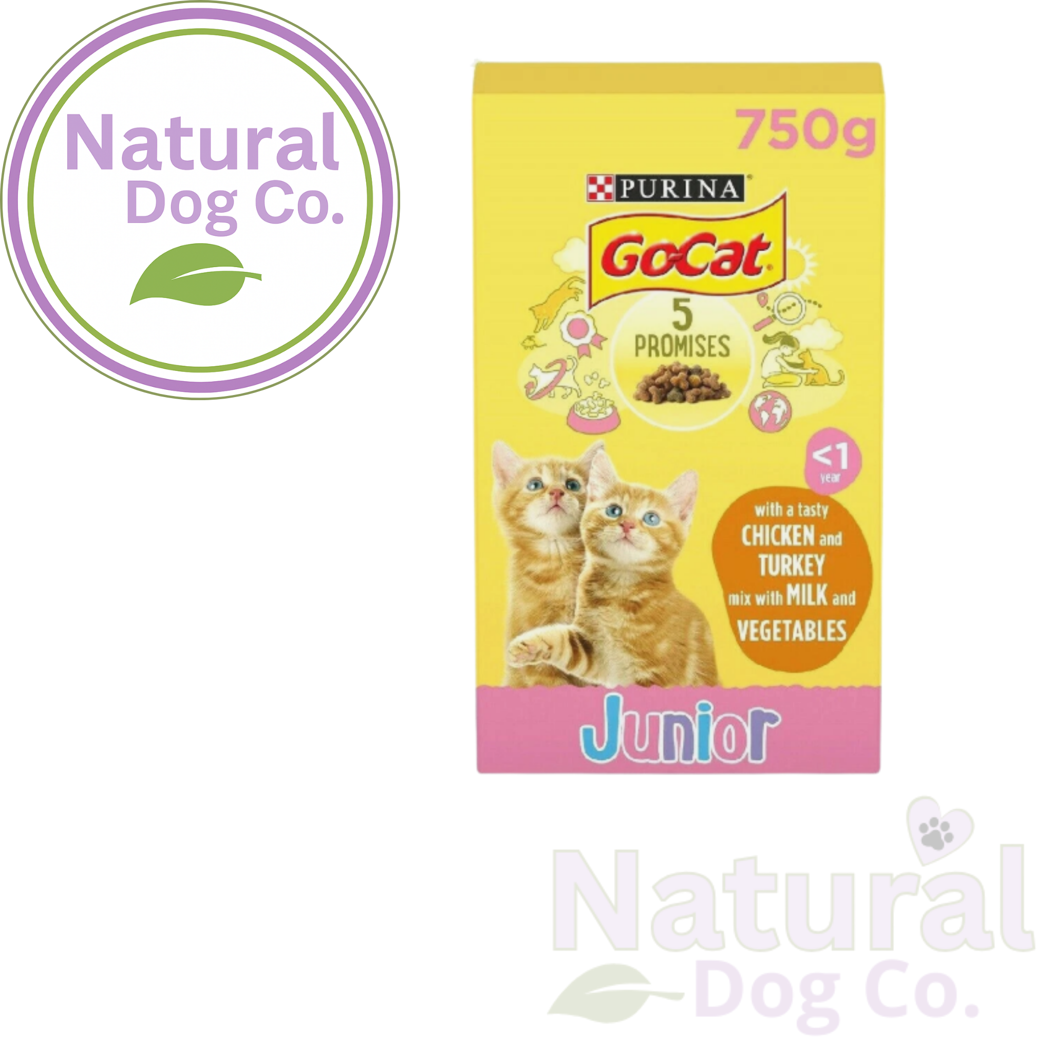 Go Cat Kitten Chicken - 750g
