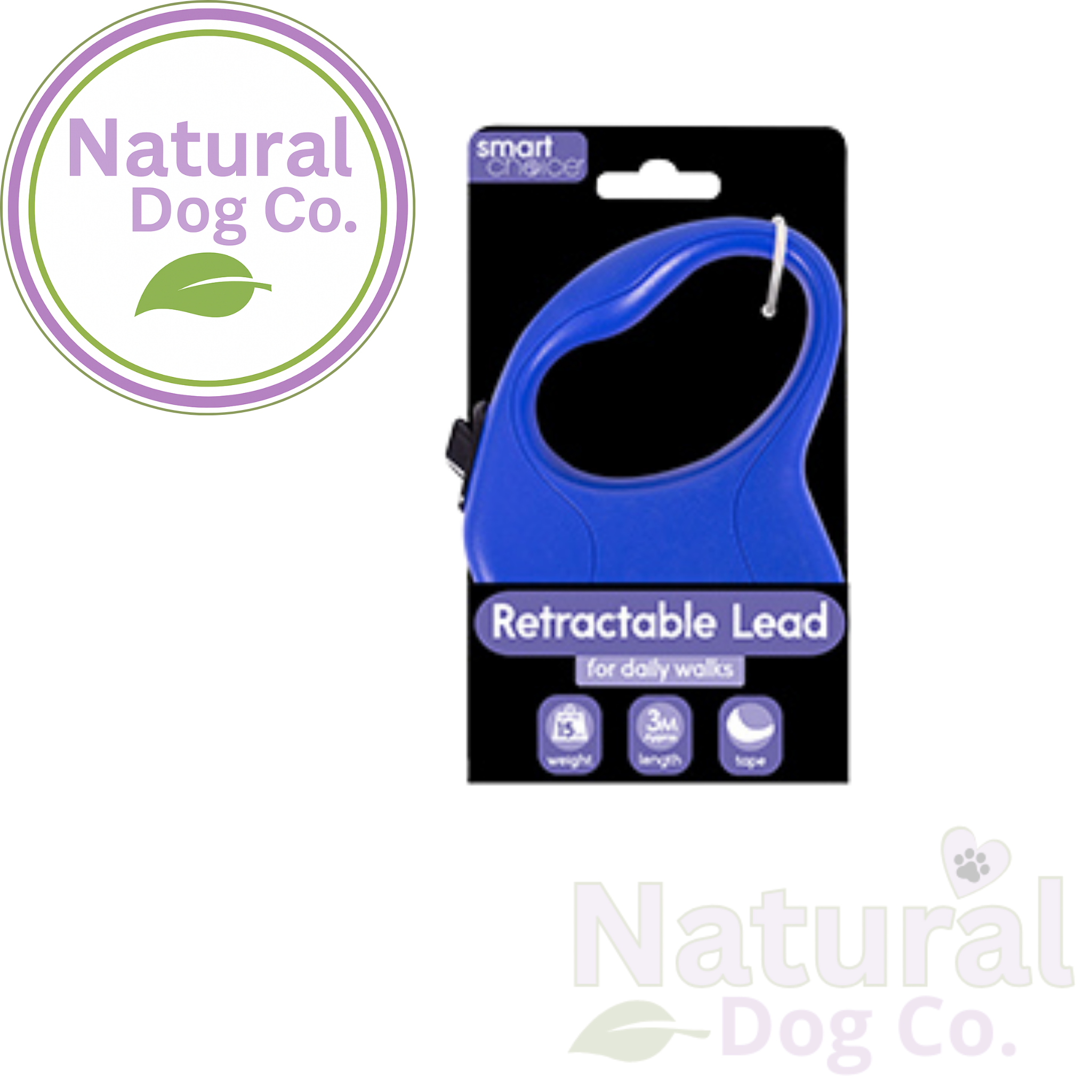 Retractable Tape Dog Lead - 3m